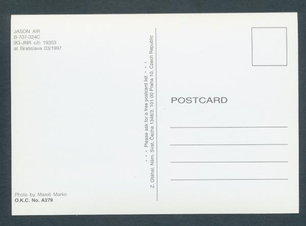 JASON AIR, B-707-324C