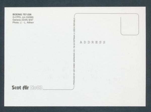 British AIRWAYS, Boeing 757-236