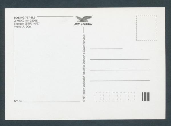 British AIRWAYS, Boeing 737-5L9