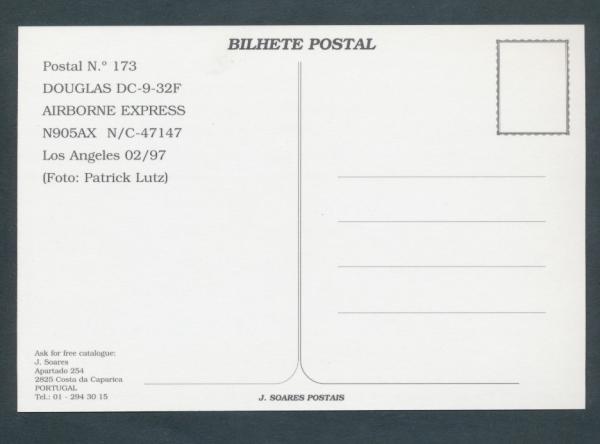 AIRBORNE EXPRESS, Douglas DC-9-32F