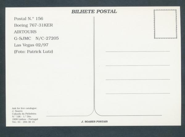 AIRTOURS, Boeing 767-31KER,