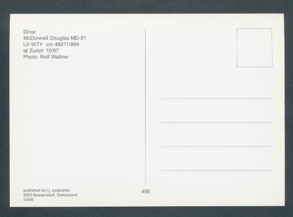 DINAR, McDonnell Douglas MD-81