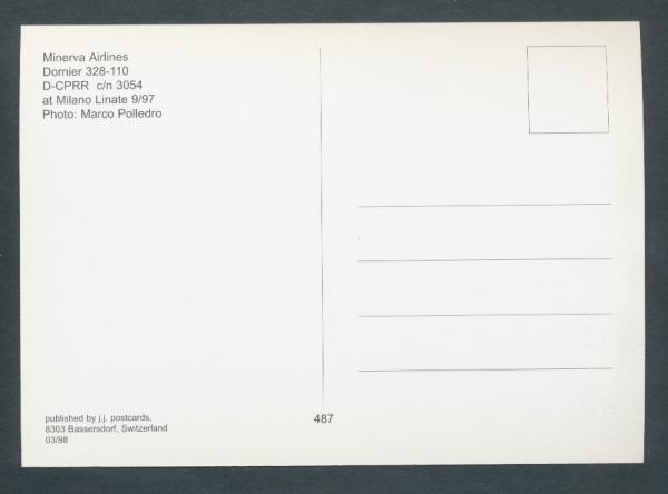 MINERVA AIRLINES, Dornier 328-110