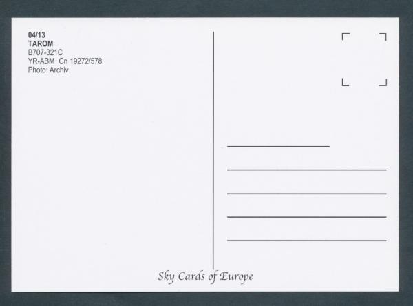 TAROM, B707-321C