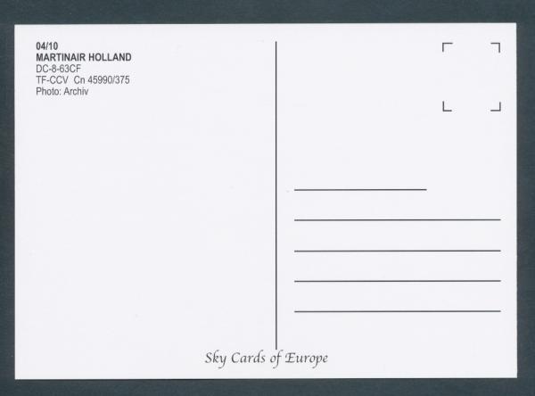 MARTINAIR HOLLAND, DC-8-63F