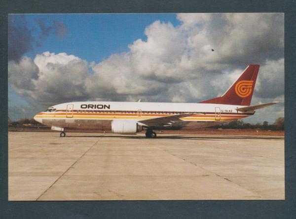 ORION AIRWAYS, G-BLKE B737-3T5