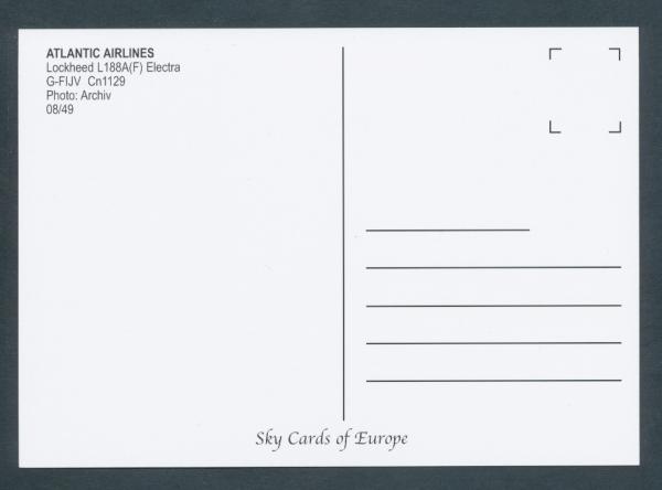 ATLANTIC AIRLINES, Lockheed L188A,F,Electra