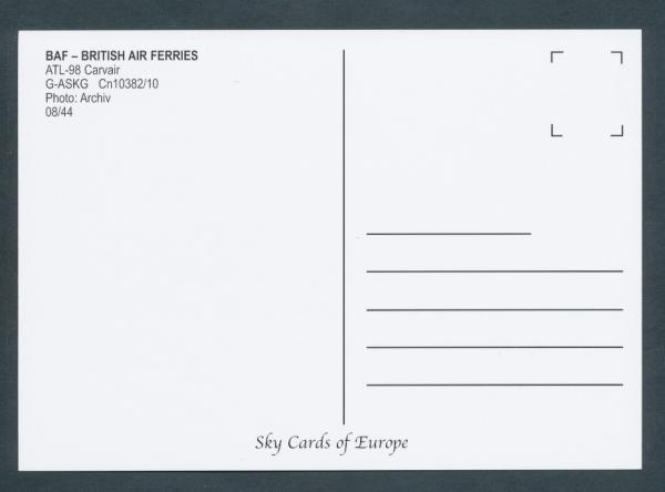BAF BRITISH AIR FERRIES, ATL-98 Carvair