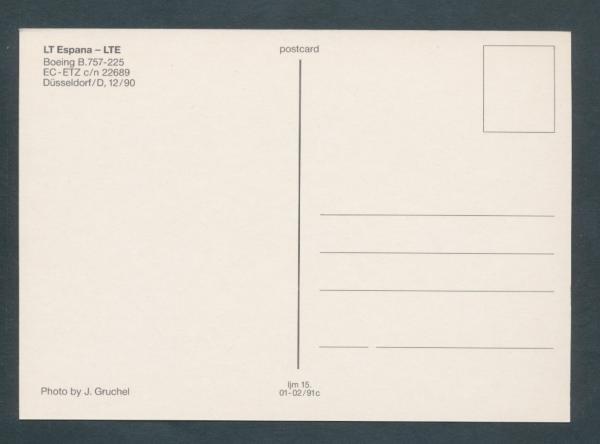 LTE LTESPANA-LTE, Boeing B757-225