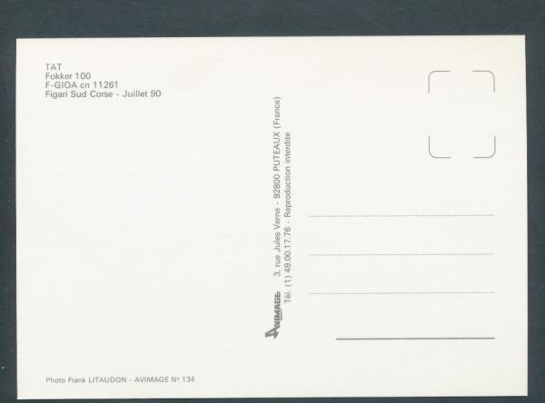 TAT Fokker 100