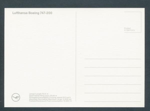 LUFTHANSA, Boeing 747-200