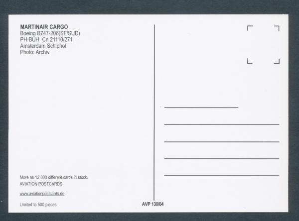 MARTINAIR CARGO, Boeing B747-206