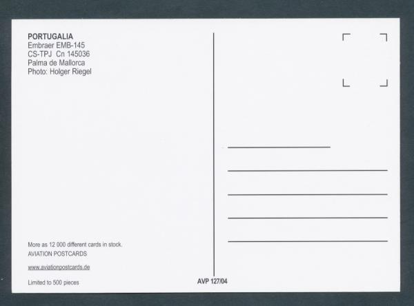 PORTUGALIA, EMBRAER EMB-145