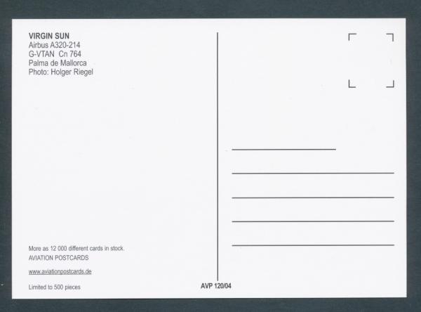 VIRGIN SUN, Airbus A320-214