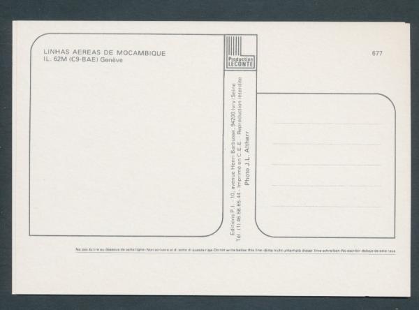 LAM LINHAS AEREAS DE MOCAMBIQUE, BAE C9
