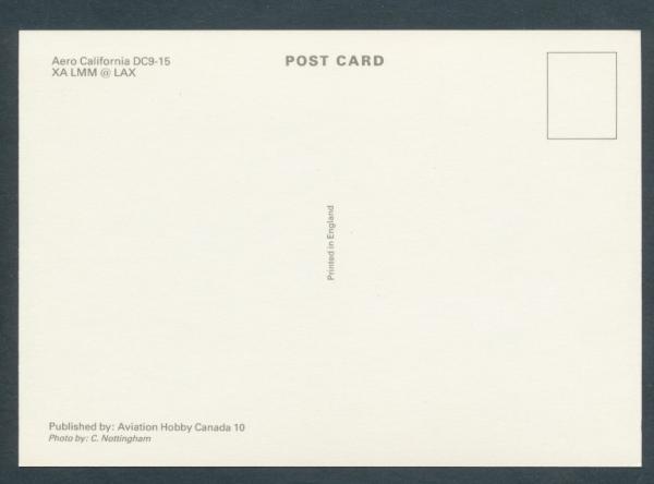 AERO CALIFORNIA, DC9-15