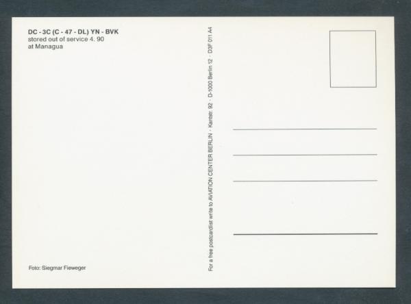 STORED OUT OF SERVICE, DC-3C 47-DL