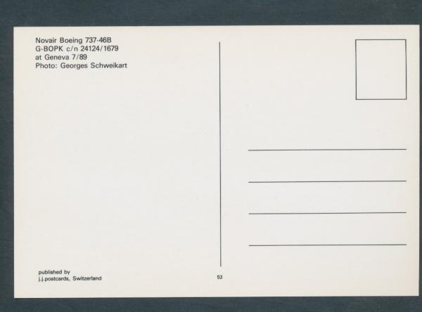 NOVAIR, Boeing 737-46B