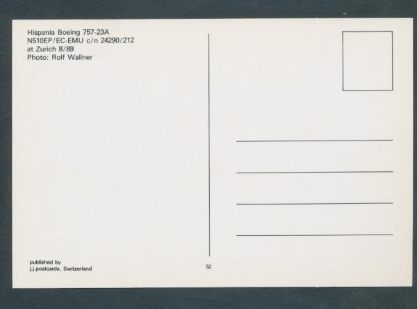 HISPANIA, Boeing 757-23A