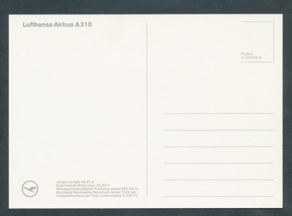 LUFTHANSA, Airbus 310