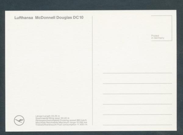 LUFTHANSA, McDonnell Douglas DC 10