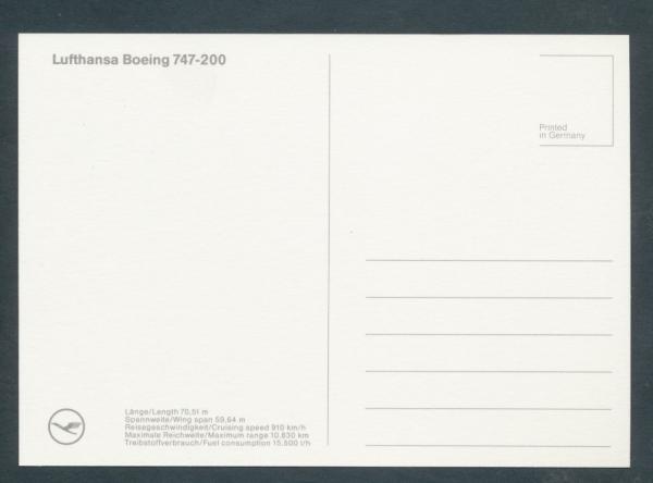 LUFTHANSA, Boeing 747-200