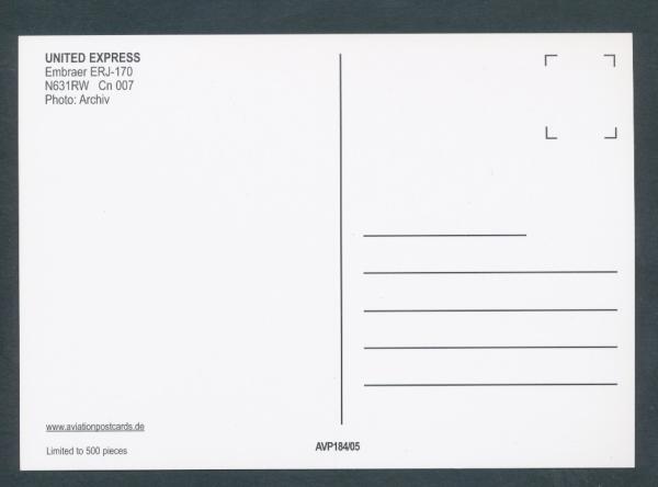 UNITED EXPRESS, Embraer ERJ-170