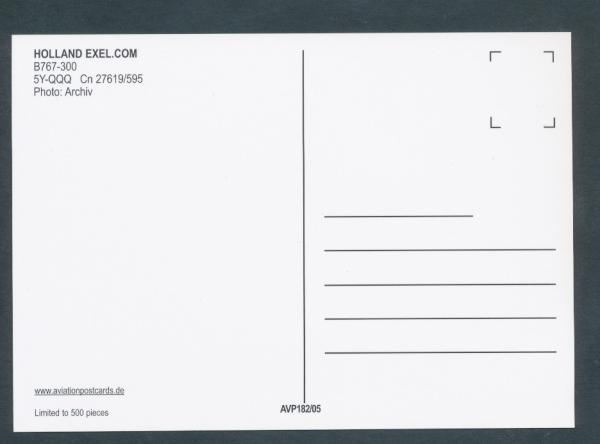 HOLLAND EXELCOM, B767-300