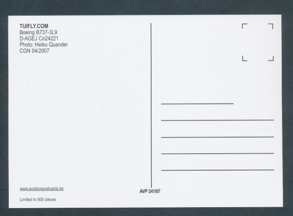 TUIfly.com, Boeing B737-3L9