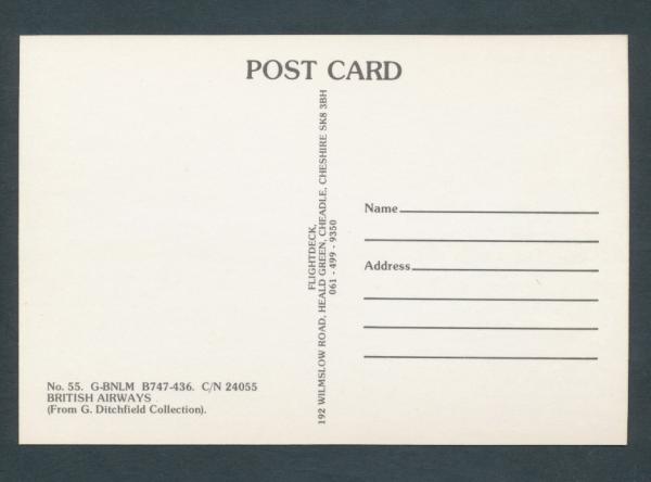 BRITISH AIRWAYS, B747-436