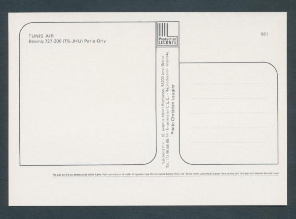 TUNIS AIR, Boeing 727-200