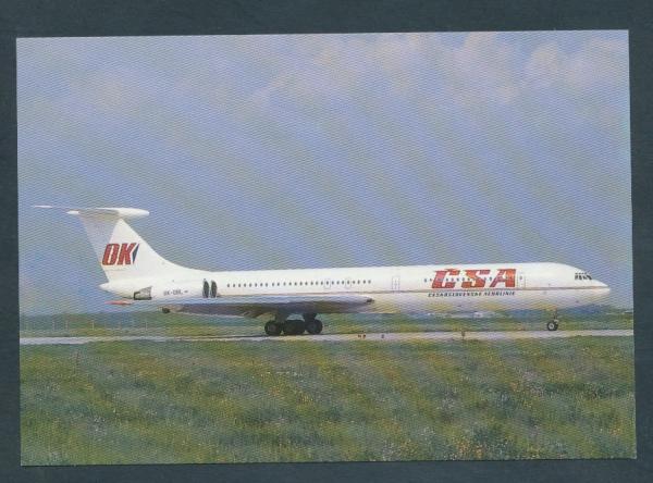 CSA CZECHOSLOVAK AIRLINES,  Ilyushin IL-62.M