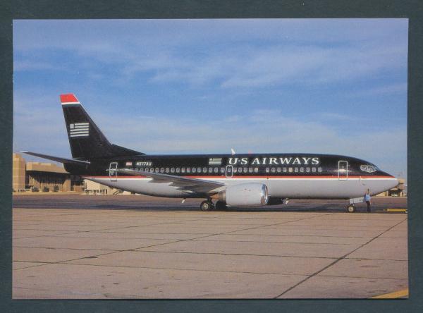 US AIRWAYS,  Boeing B-737-3B7