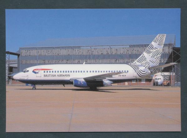 BRITISH AIRWAYS COMAIR,  Boeing B-737-200