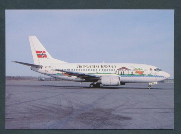 BRAATHENSE S.A.F.E,  Boeing B-737-505