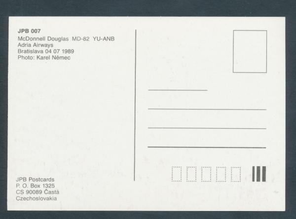 ADRIA AIWAYS, McDonnell Douglas MD-83