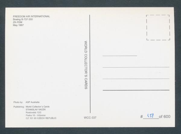 FREEDOM AIR INTERNATIONAL,  Boeing B-737-300