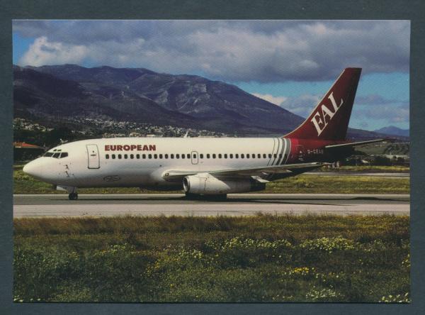 EAL EUROPEAN, B737-229