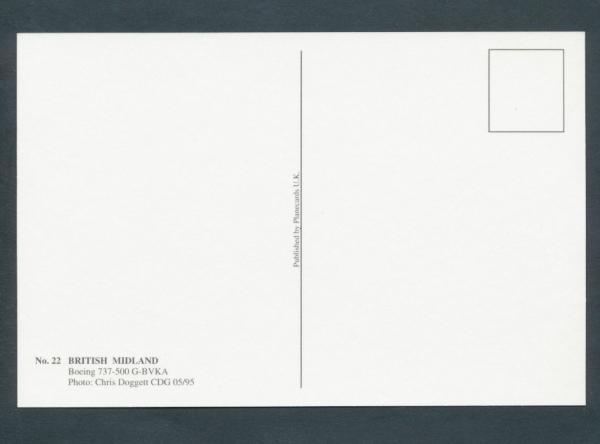 BRITISH MIDLAND, Boeing 737-500