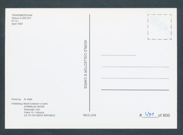 TRANSMERIDIAN, Airbus A-320-231