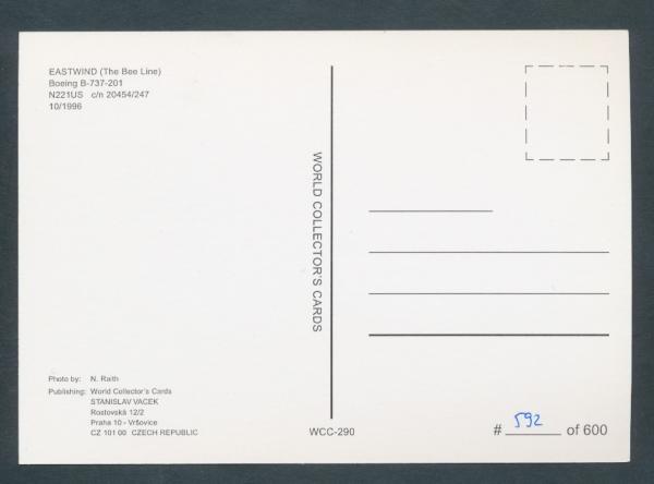 EASTWIND, Boeing B-737-201