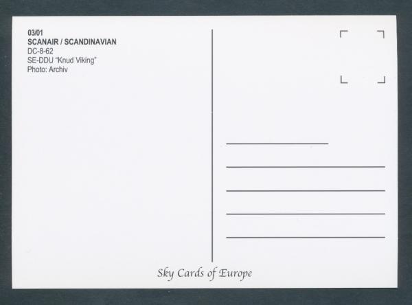 SCANAIR/SCANDINAVIAN, DC-8-62