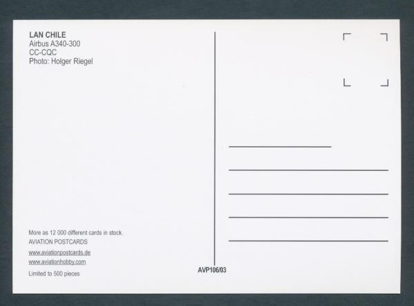 LAN CHILE, Airbus A340-300