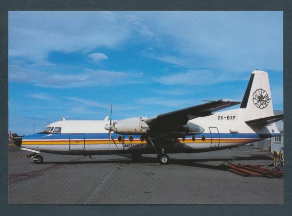 MOUNT COOK AIRLINE, Fokker F-27-100