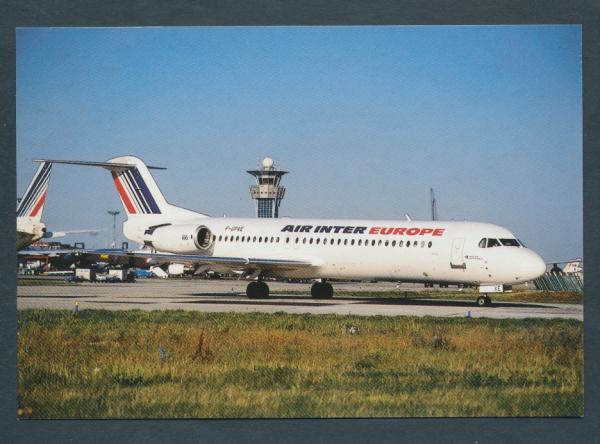 AIR INTER EUROPE, Fokker F.100