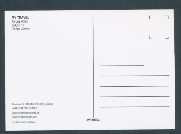 MY TRAVEL, AIRBUS A320