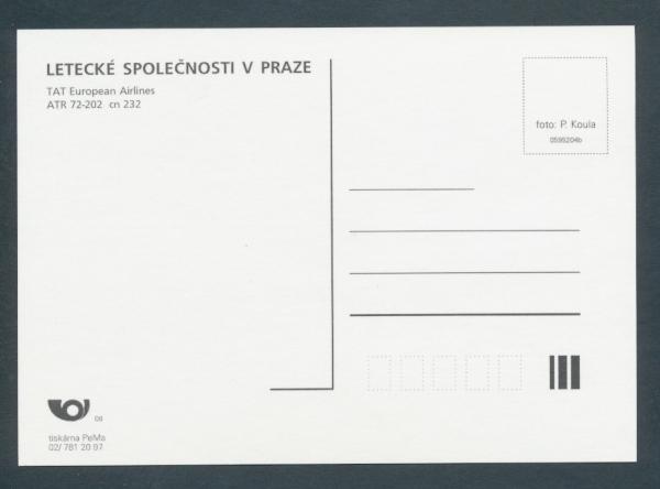 TAT EUROPEAN AIRLINES, ATR 72-202