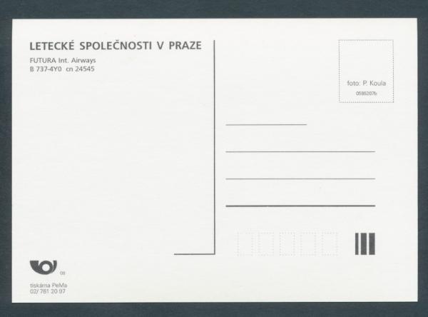 FUTURA INT: AIRWAYS, B 737-4Y0