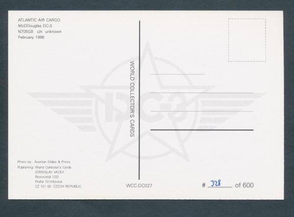 ATLANTIC AIR CARGO, McDDouglas DC-3