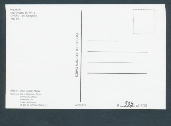 PREMIAIR, McDDouglas DC-10-10